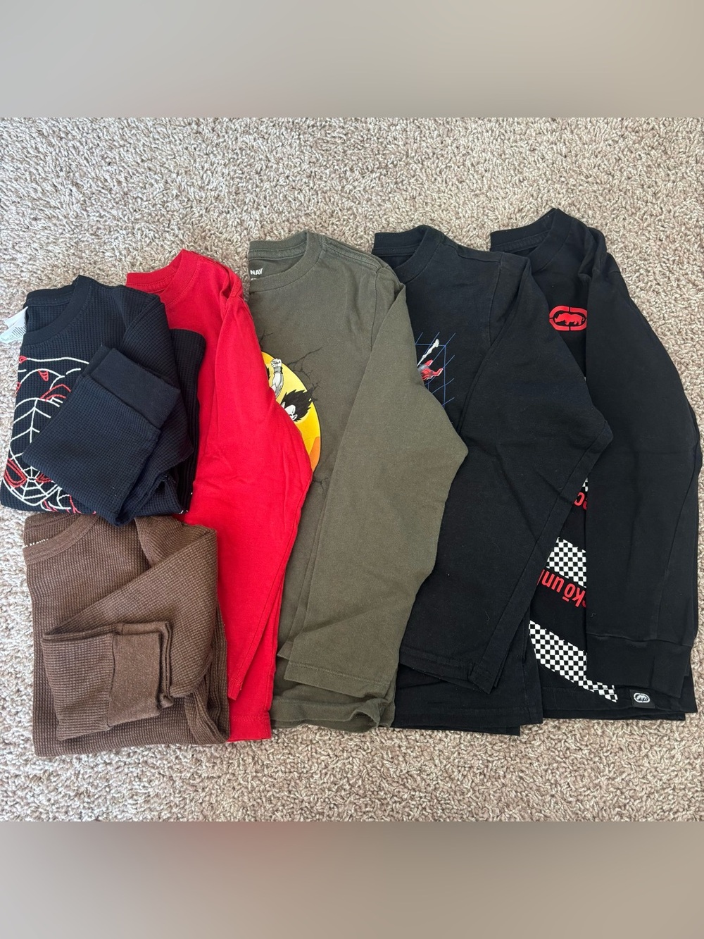 Bundle - boys long sleeve shirts size small